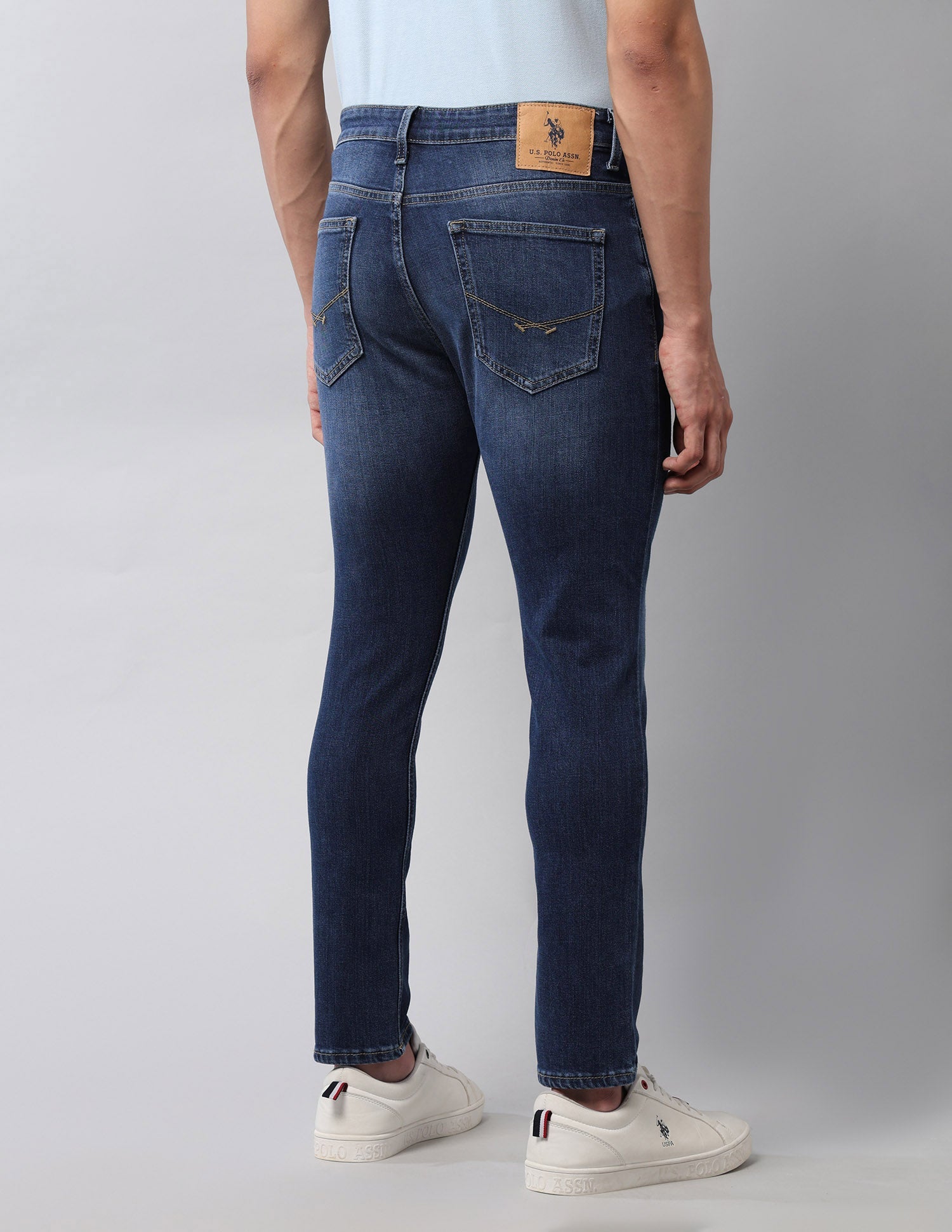 U.S.Polo Mens Jeans Udjen1356H Blue