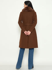 Madame Ladies Western Long Coat M5W20170 004 Brown
