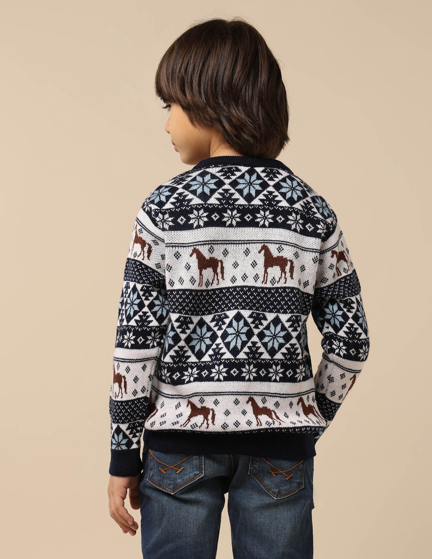 U.S.POLO KIDS BOYS PULLOVER UKSWE0164
