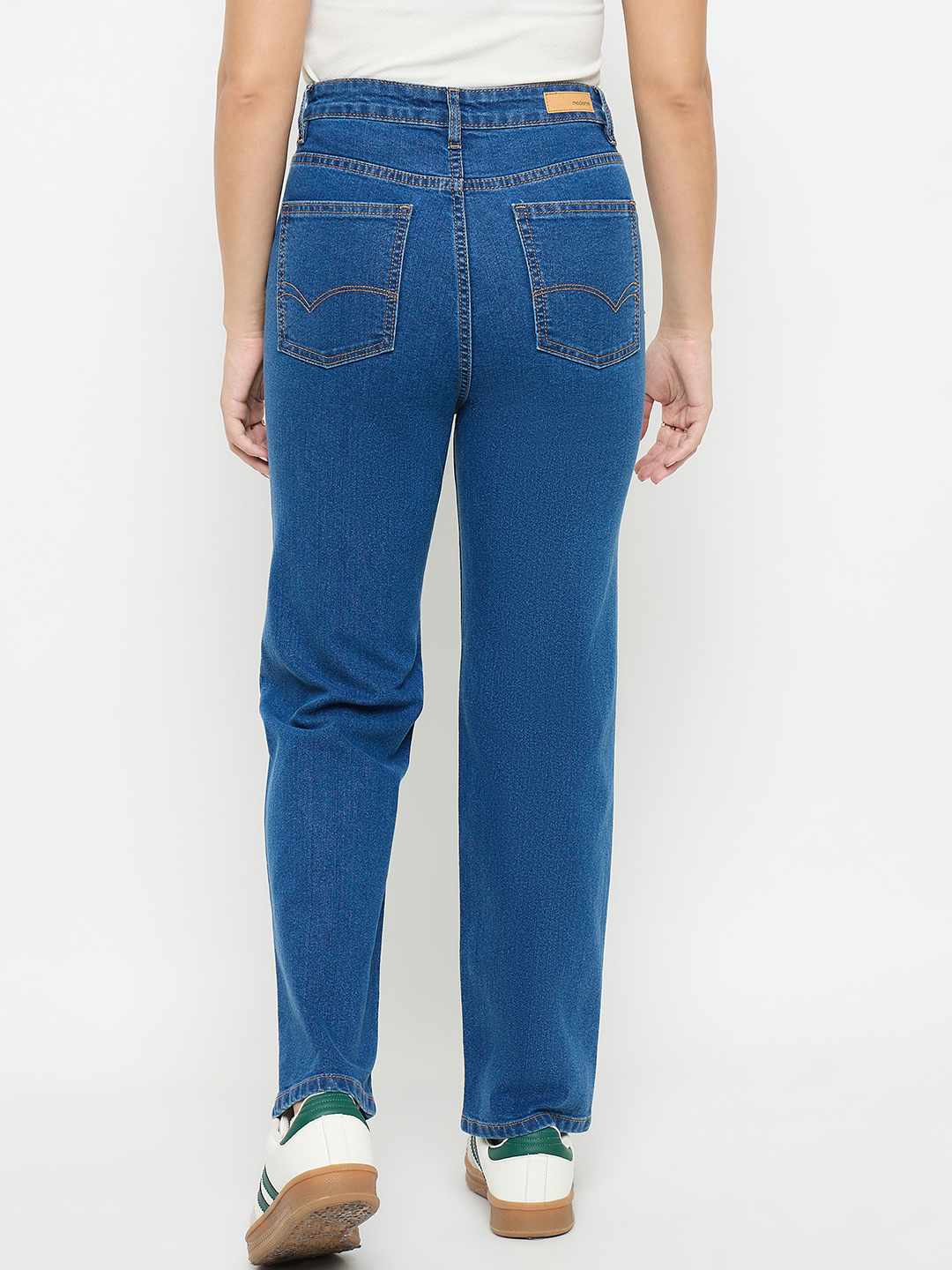 Madame Ladies Western Jeans M5W24121 1281 Mid Blue