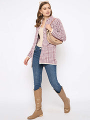 Madame Ladies Western Cardigan M4W70506 045 Wine