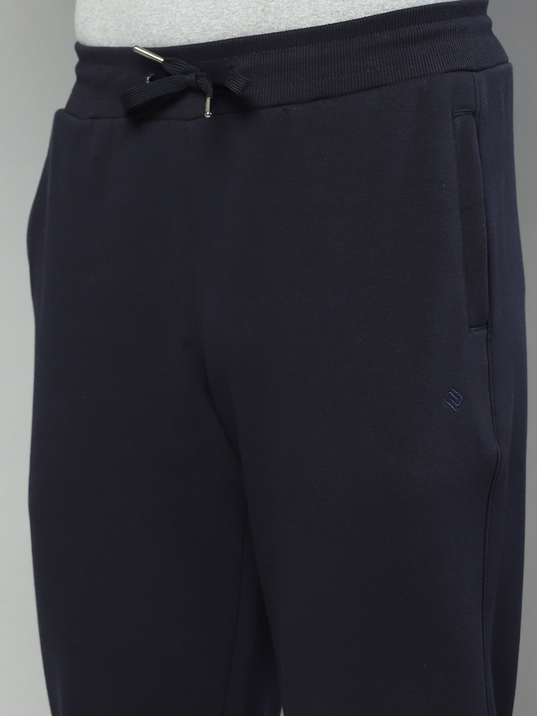 Men Navy Blue Solid Regular Fit Winter Lower - Goyalsons ShopMax