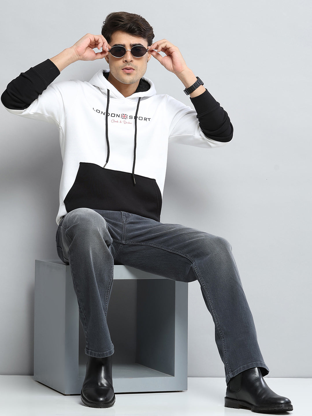 Cloak&Decker Mens Sweat Shirt F/S 6250Fas1104 1 - Goyalsons ShopMax