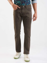 SPYKAR MENS JEANS MDRO2BE011 OLIVE GREEN