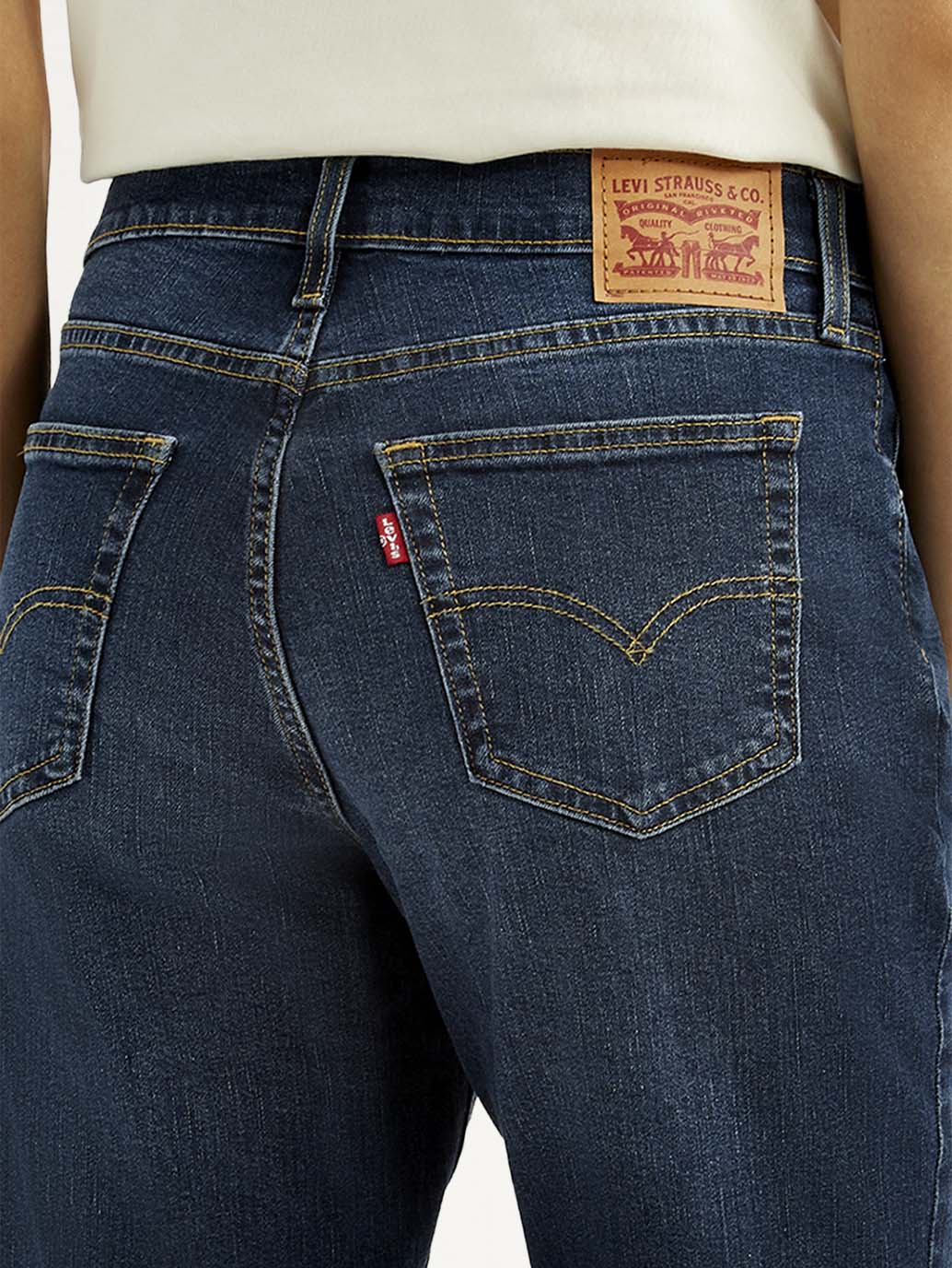 Levis Ladies 724 Western Jeans