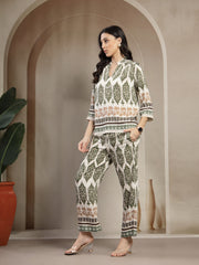 Gipsy Ladies Western Fashion Set 6Set254001 Owh Mc Olive/White