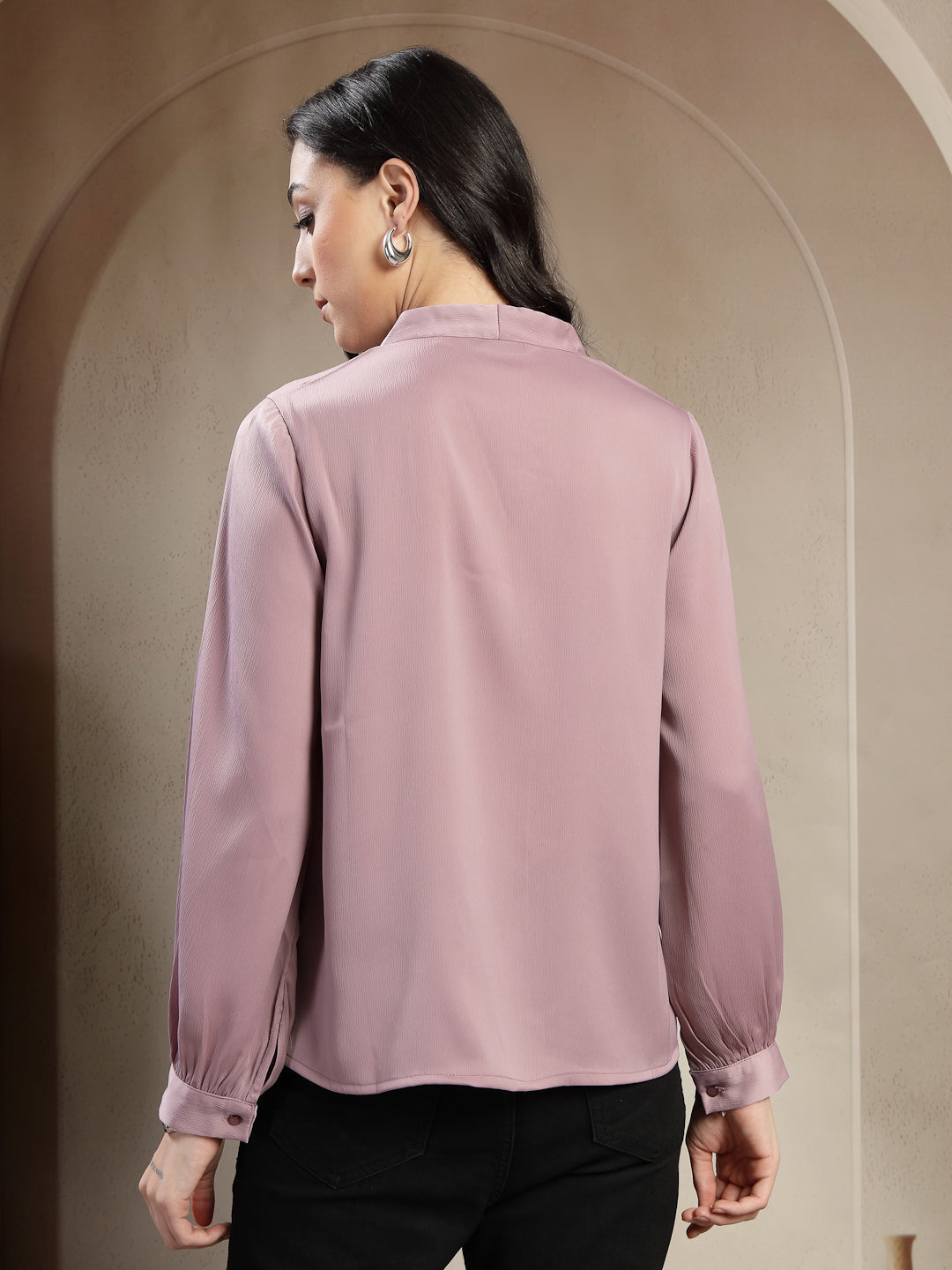 Gipsy Ladies Western Tunic 6Tnc251069 Lilac Mc Lilac