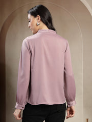 Gipsy Ladies Western Tunic 6Tnc251069 Lilac Mc Lilac