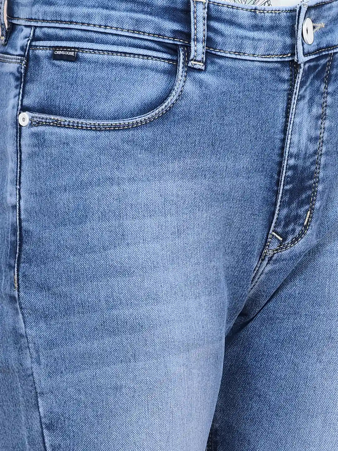 Crimsoune Club Ladies Western Jeans Blue