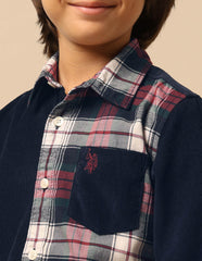 U.S.Polo Kids Boys Shirt F/S Uksht1733