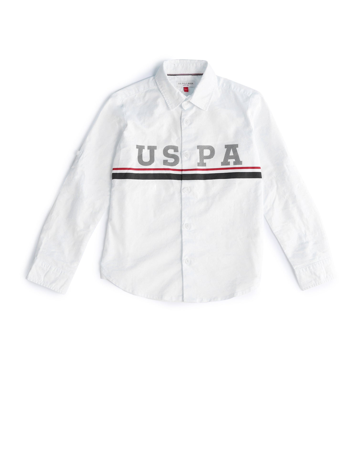 U.S.POLO KIDS BOYS SHIRT F/S UKSHT1163