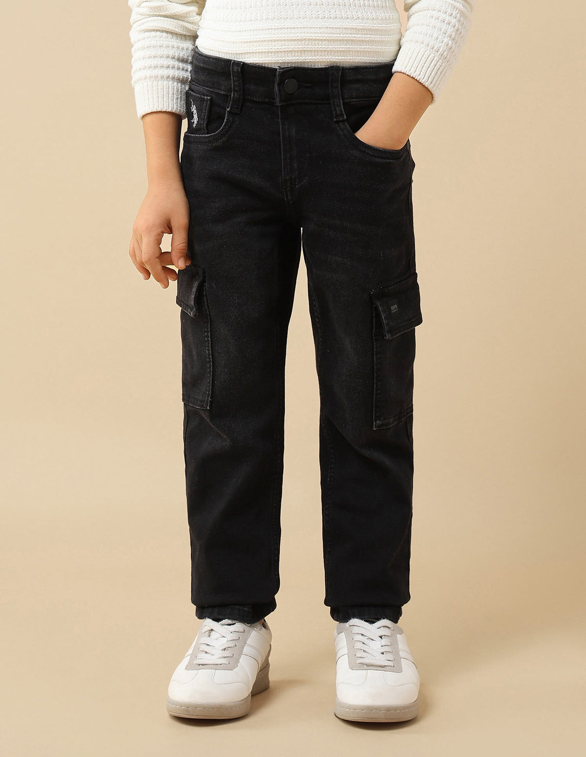 U.S.POLO KIDS BOYS JEANS UKJEN756
