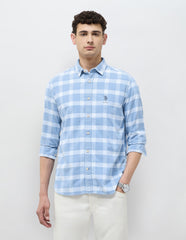 U.S.Polo Mens Casual Shirt F/S Udsht1949 Lt. Indigo