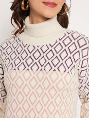 Madame Ladies Western Woolen Top M3W17300 001 Beige