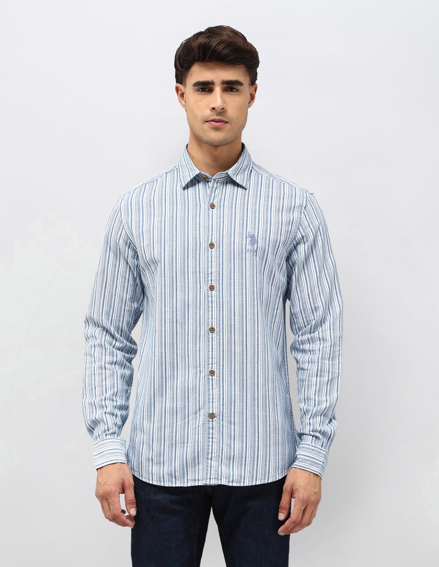 U.S.Polo Mens Casual Shirt F/S Udsht2010 Udsht2010