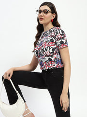 Madame Ladies Western Top H/S M4Slc11323 1 Off White