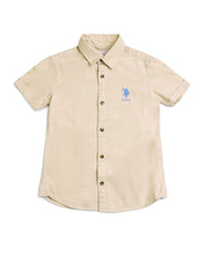 U.S.POLO KIDS BOYS SHIRT H/S UKSHT1389