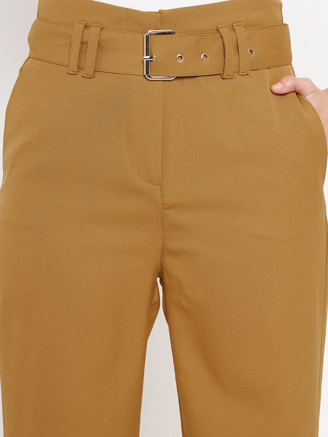 Madame Ladies Western Plazo M3S29722 048 Mustard