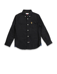 U.S.POLO KIDS BOYS SHIRT F/S UKSHTC0006