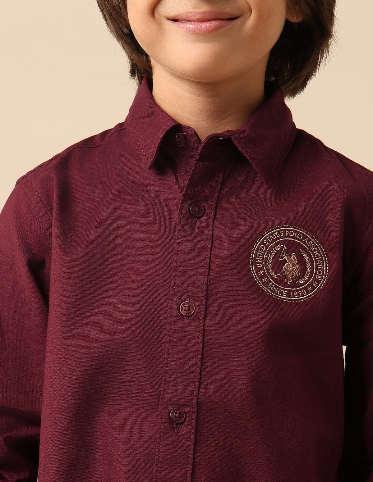 U.S.Polo Kids Boys Shirt F/S Uksht1689