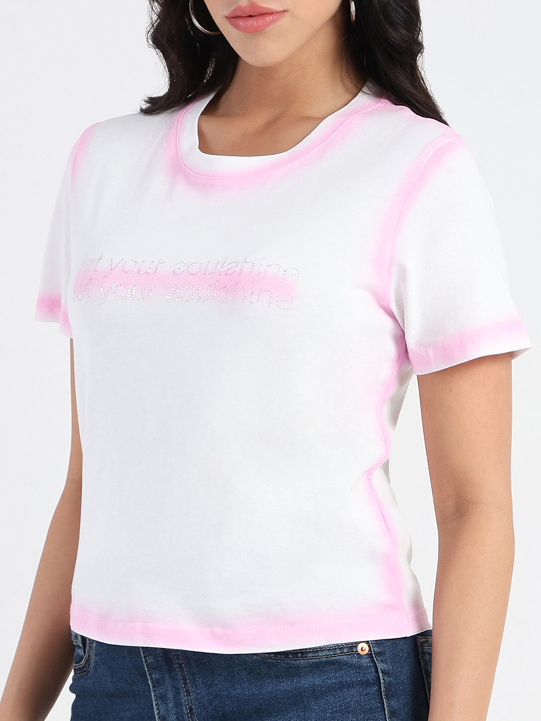 Madame Ladies Western Top H/S M5S11202 031 Pink