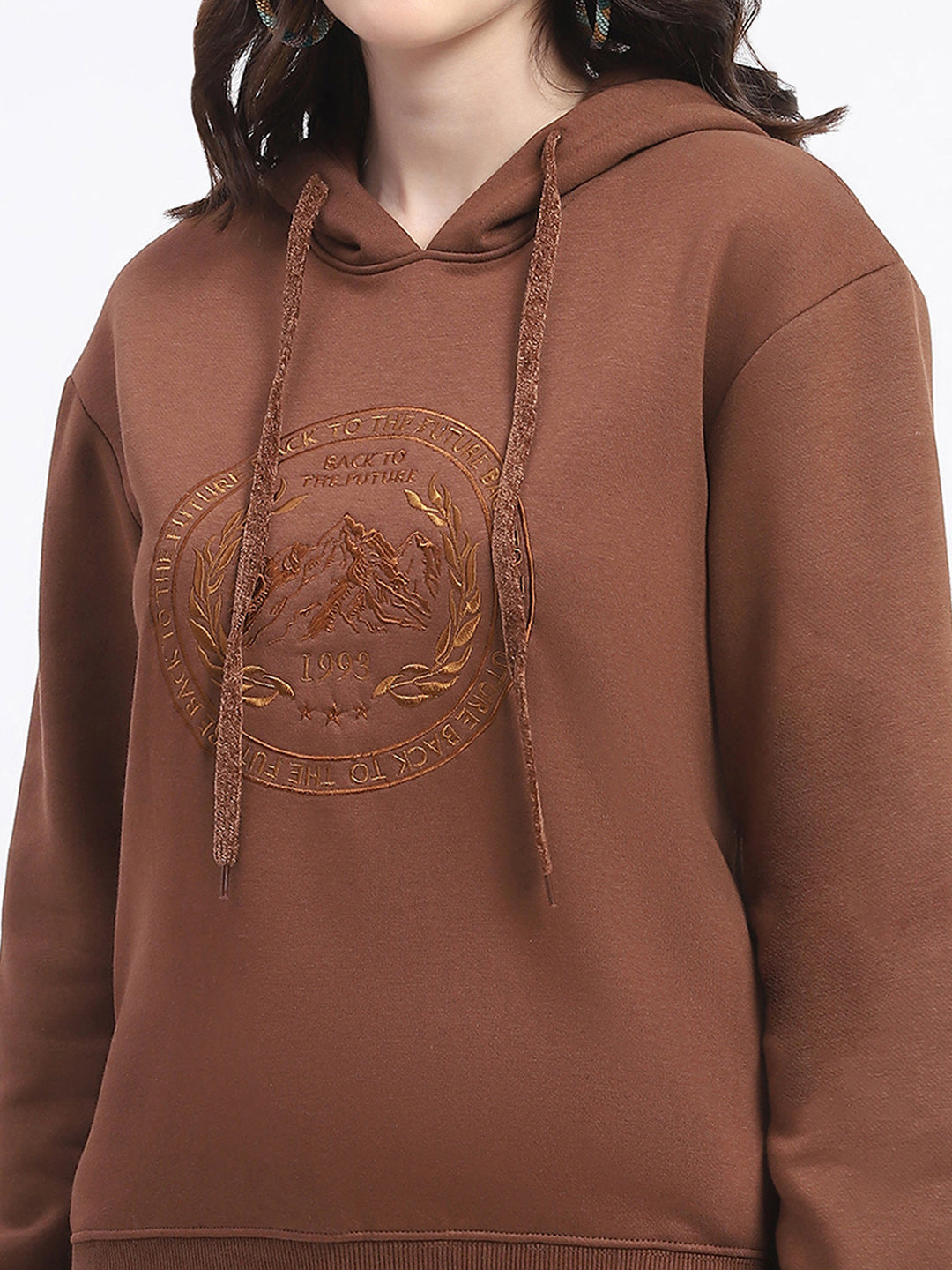 Madame Ladies Western Sweat Shirt M4W22435 004 Brown