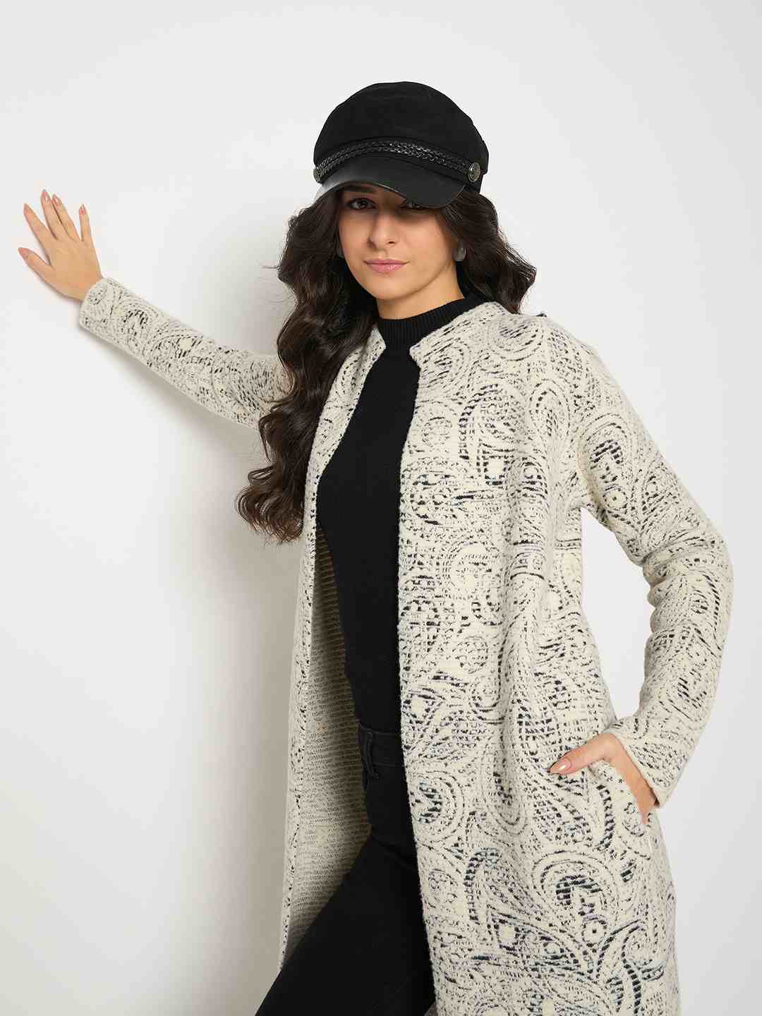 Madame Ladies Western W Shrug M4W17603 1 Off White