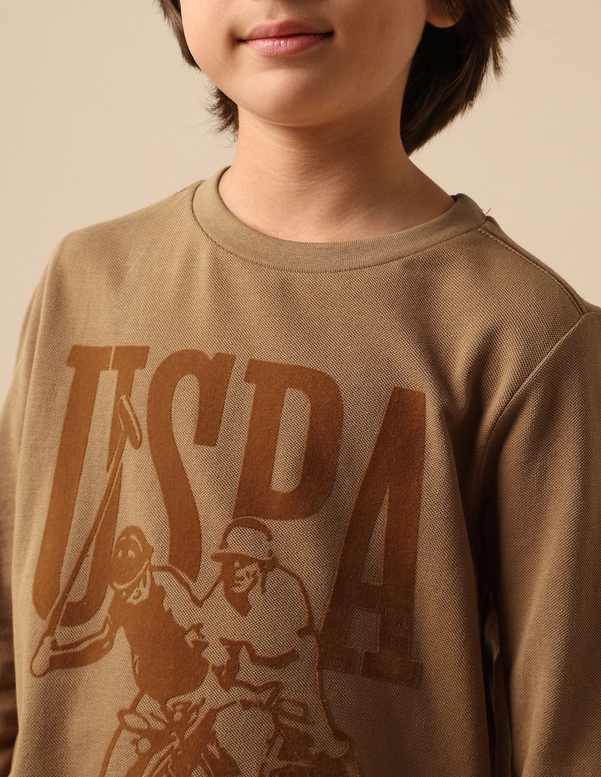 U.S.Polo Kids Boys T-Shirt F/S Uktsh2057