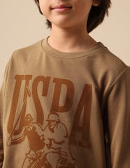 U.S.Polo Kids Boys T-Shirt F/S Uktsh2057
