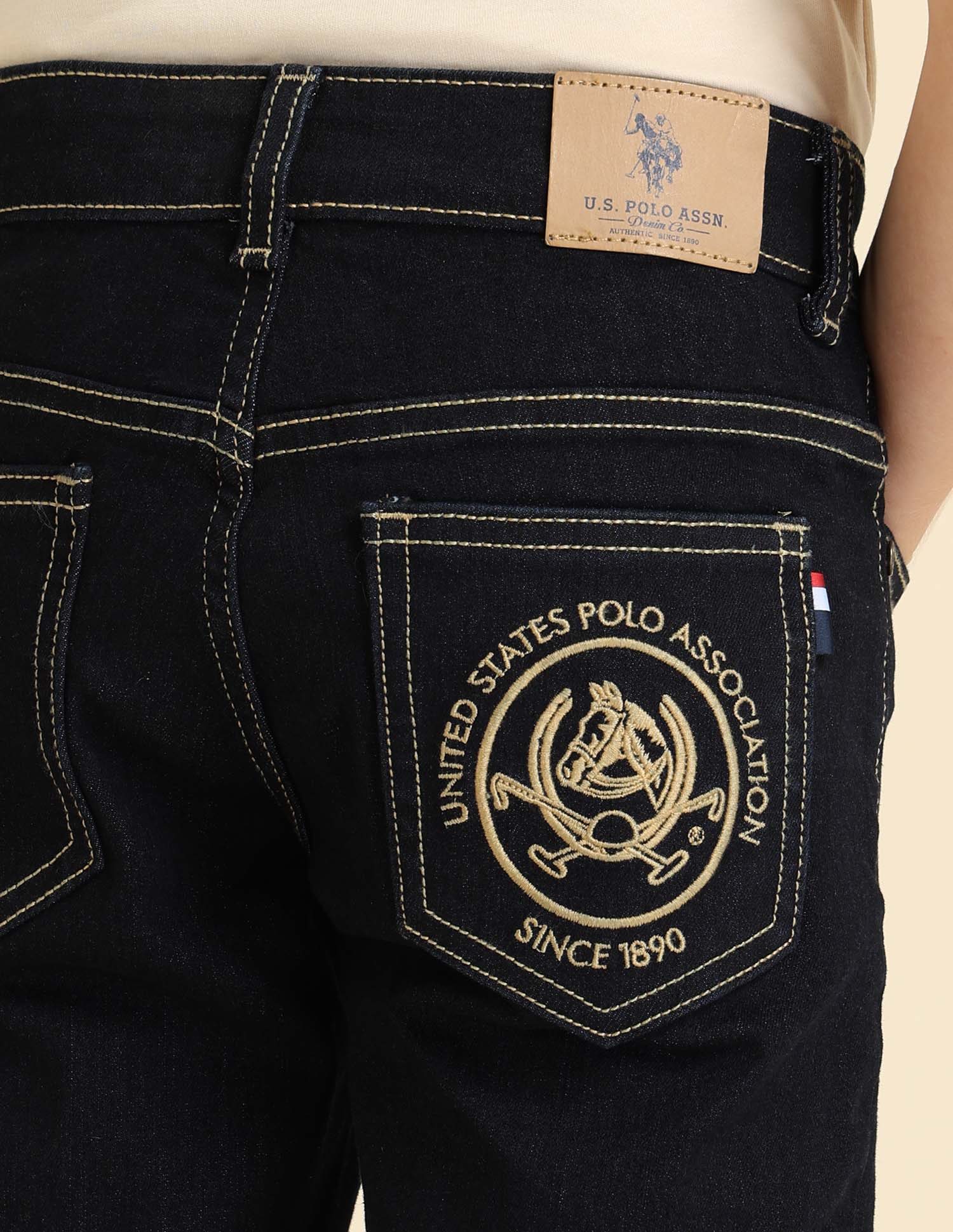 U.S.POLO KIDS BOYS JEANS UKJEN668