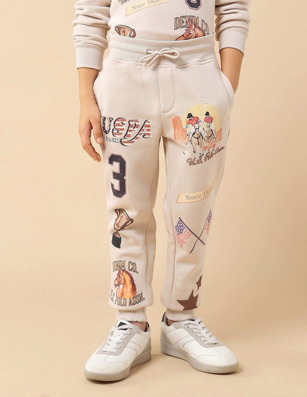 U.S.Polo Kids Boys Pajama Uktrk0265