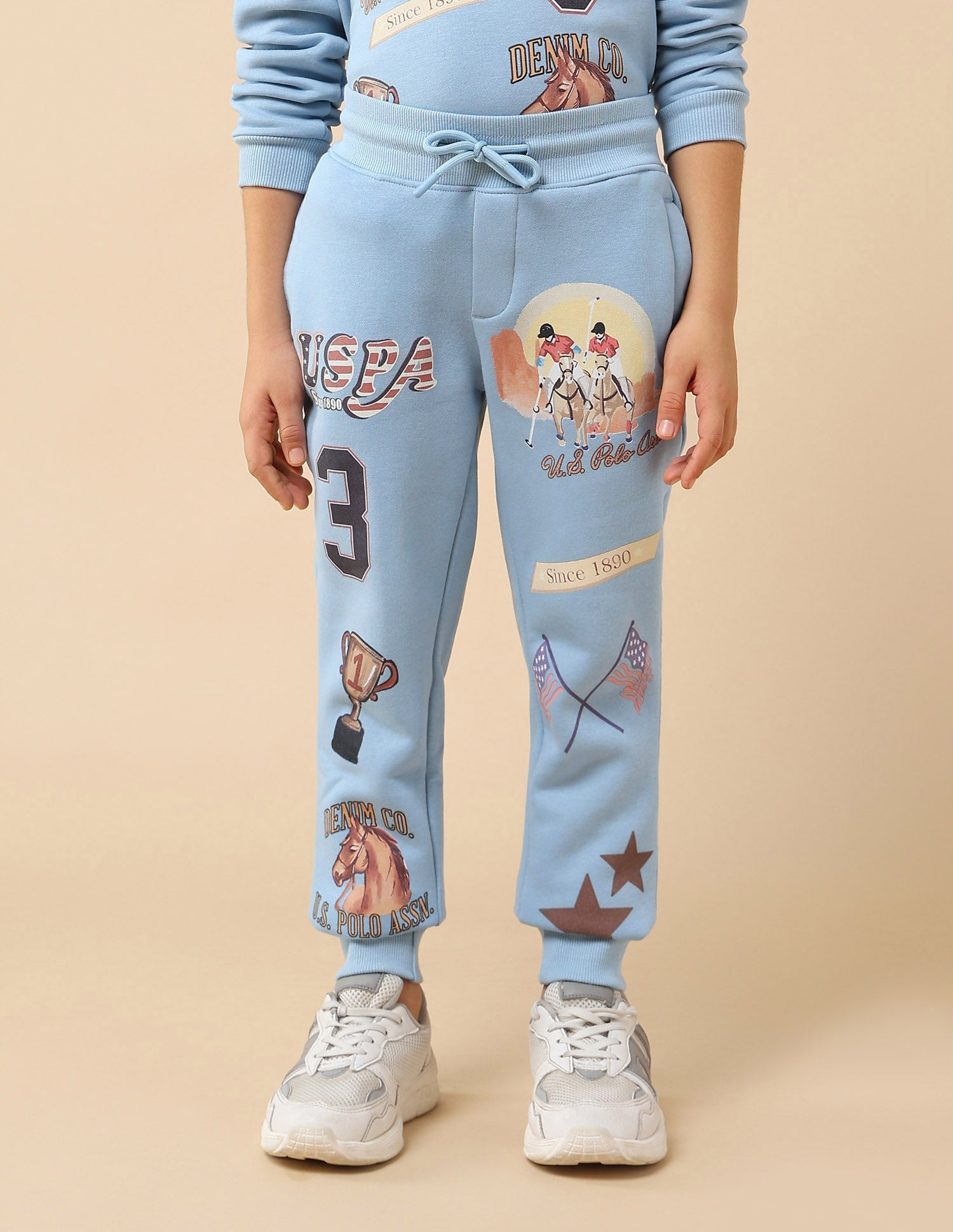U.S.Polo Kids Boys Pajama Uktrk0266