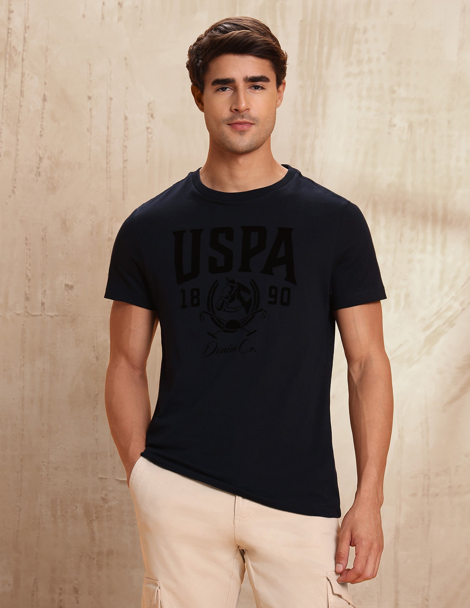 U.S.Polo Mens T-Shirt H/S Udtsh3759 Udtsh3759