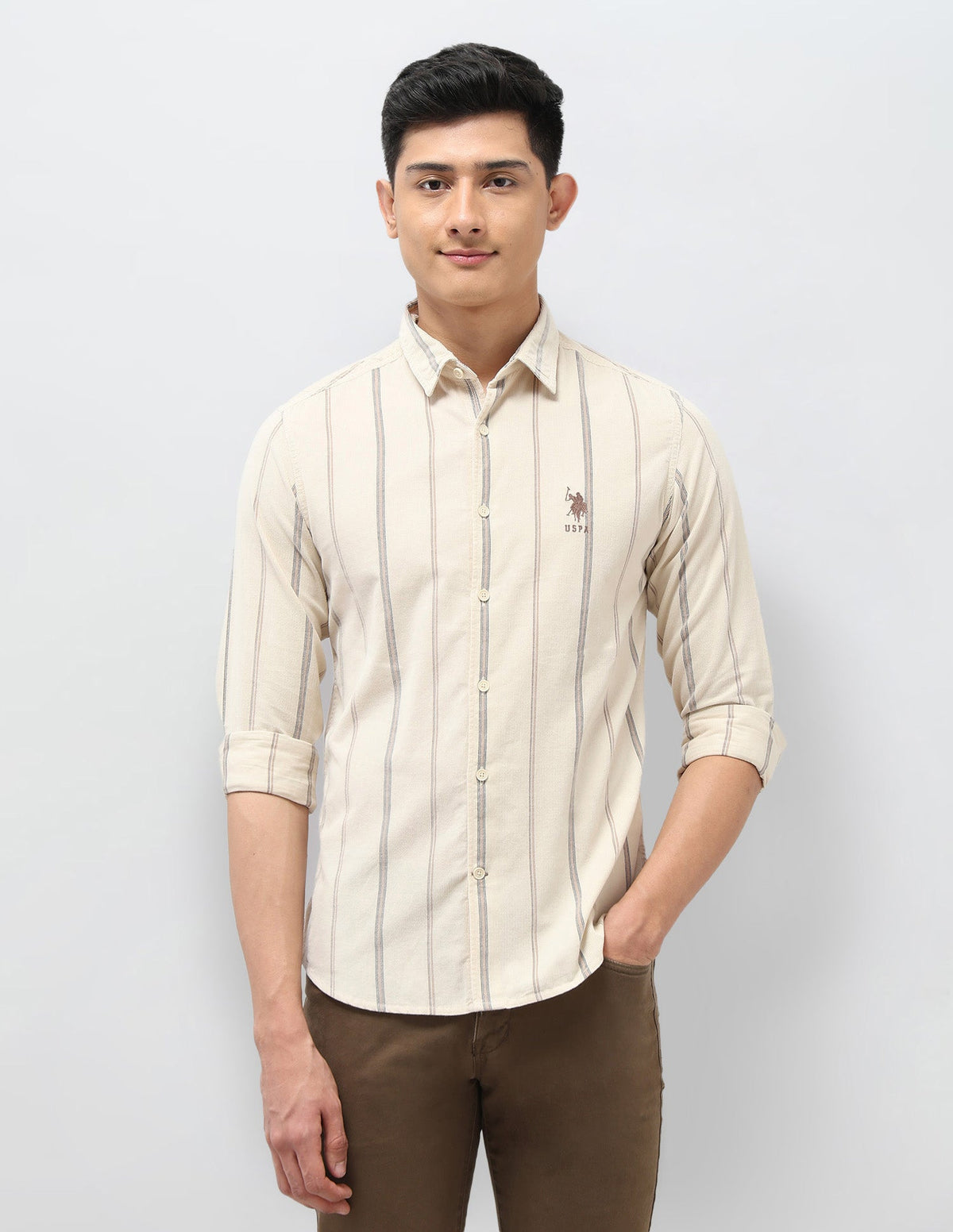 U.S.Polo Mens Casual Shirt