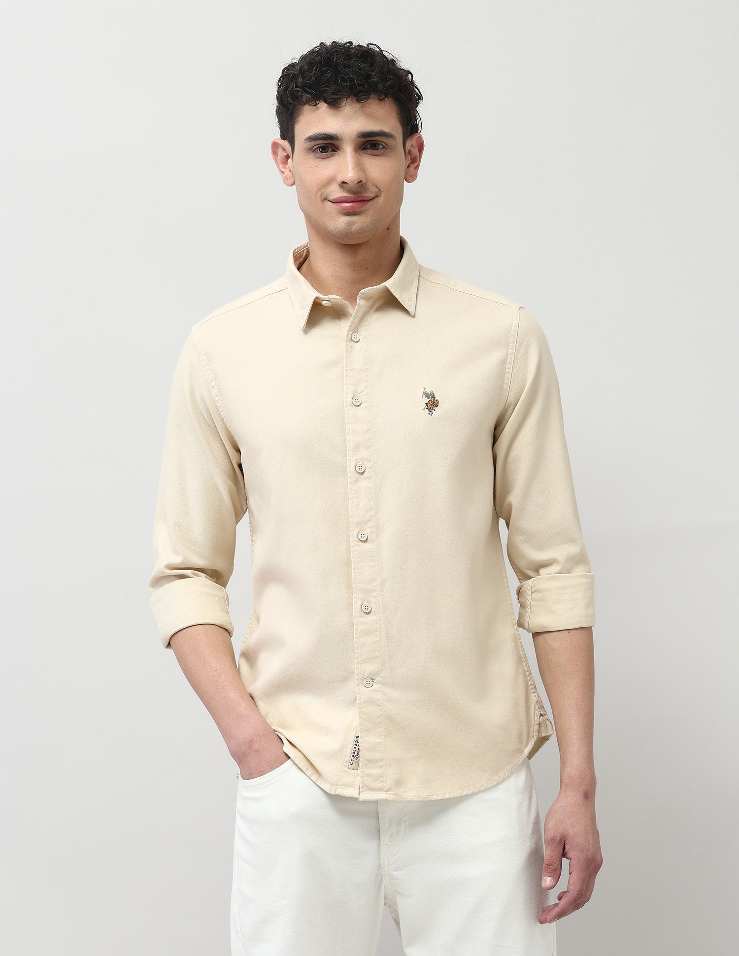 U.S.Polo Mens Casual Shirt F/S Udsht1827 Udsht1827