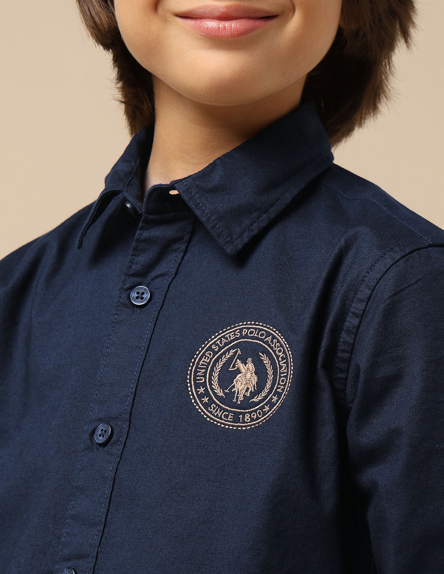 U.S.Polo Kids Boys Shirt F/S Uksht1713