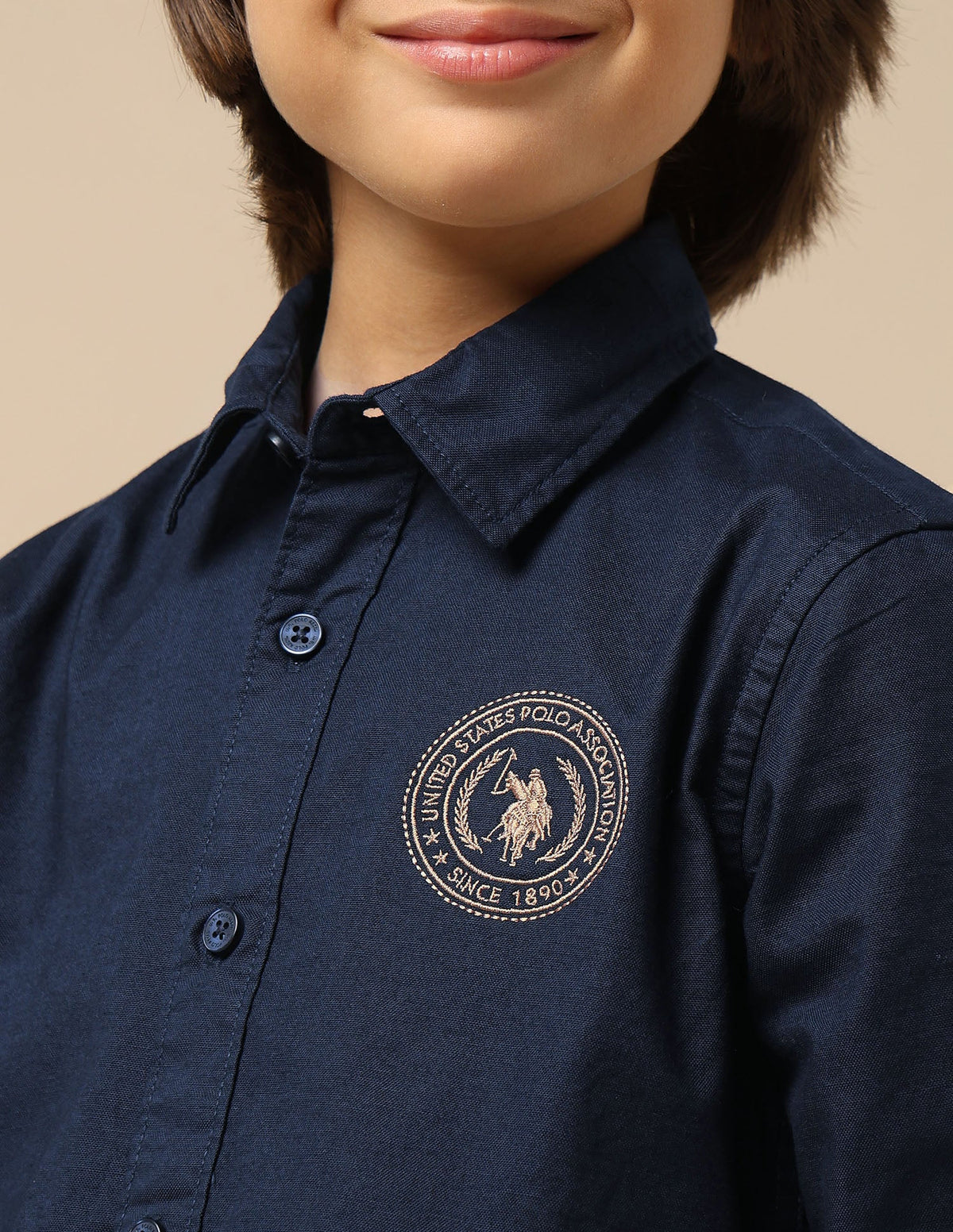 U.S.Polo Kids Boys Shirt F/S Uksht1713