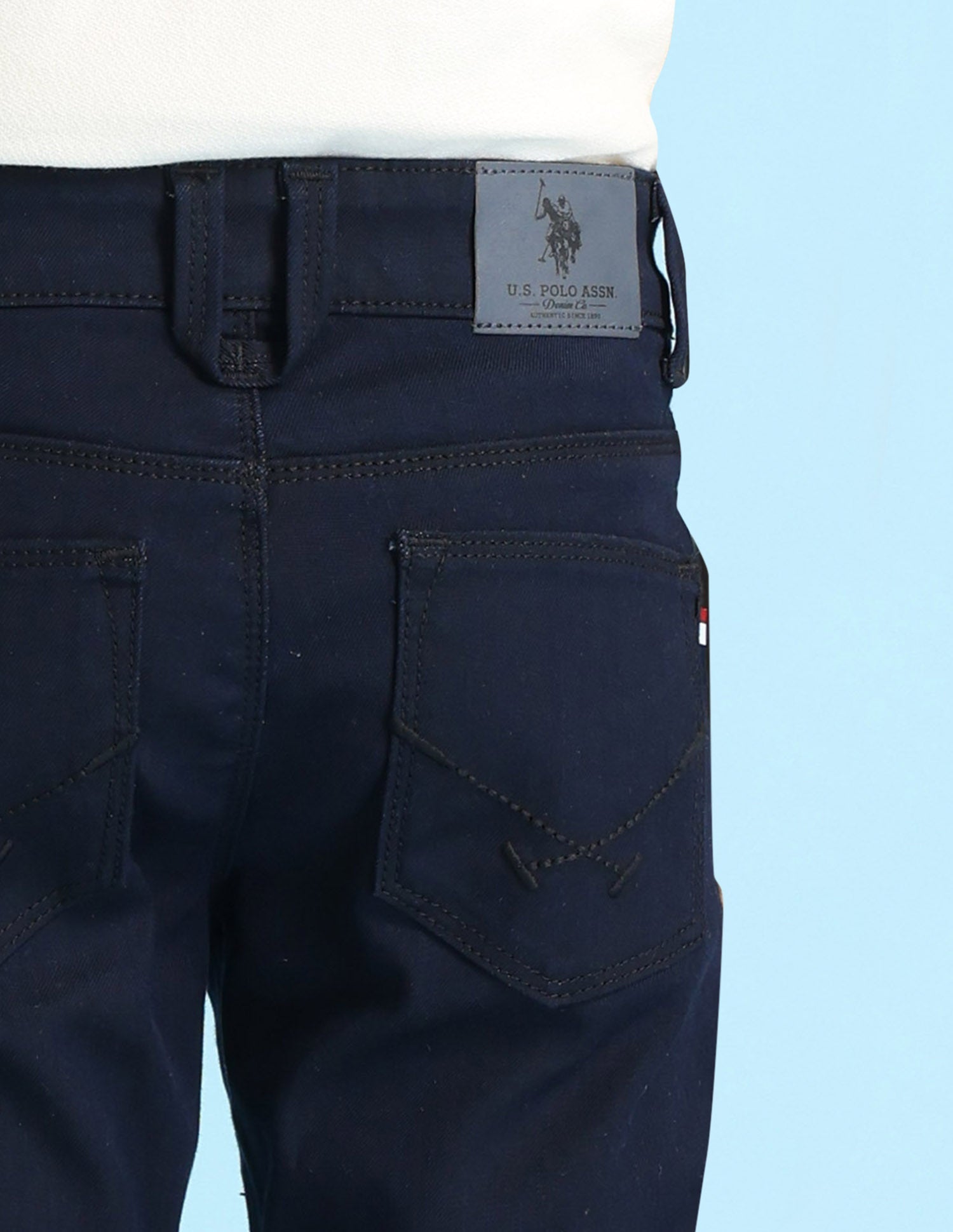 U.S.POLO KIDS BOYS JEANS UKJEN613