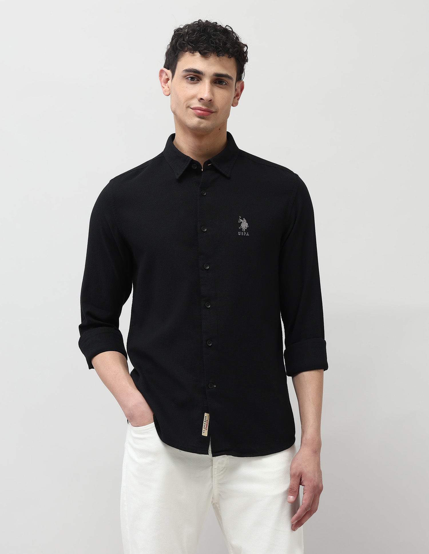 U.S.Polo Mens Casual Shirt F/S Udsht1932 Udsht1932