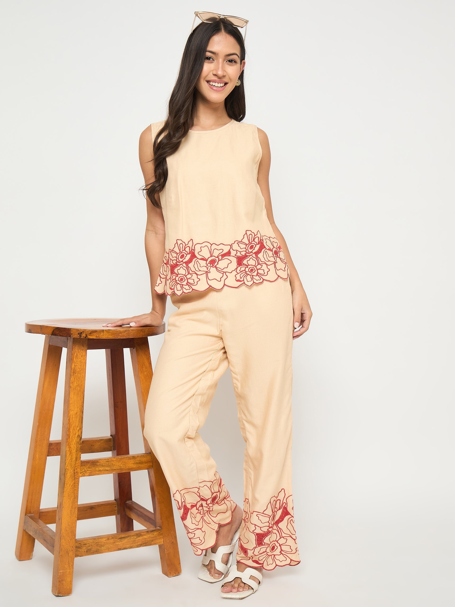 Madame Ladies Western Fashion Set M5S34007 001 Beige