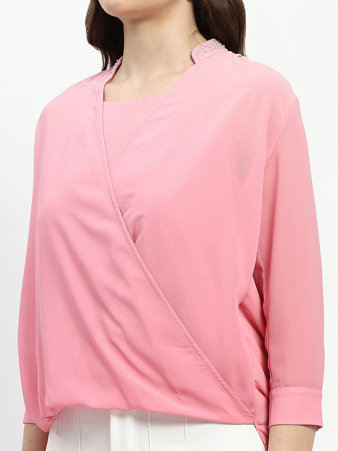 Madame Ladies Western Top F/S M4S18826 031 Pink