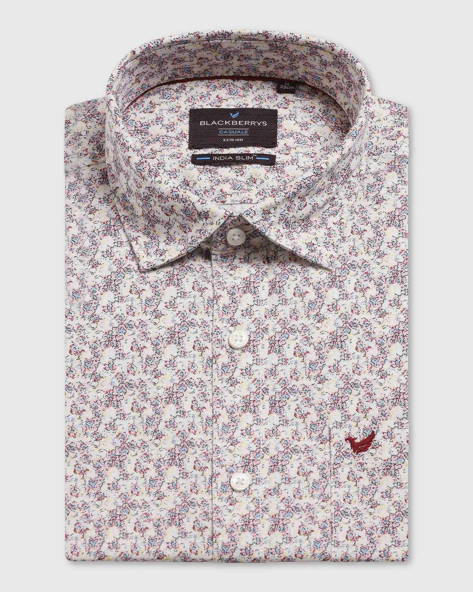 Blackberry Mens Formal Shirt F/S Bp-Bs-Do-Revolve Grey