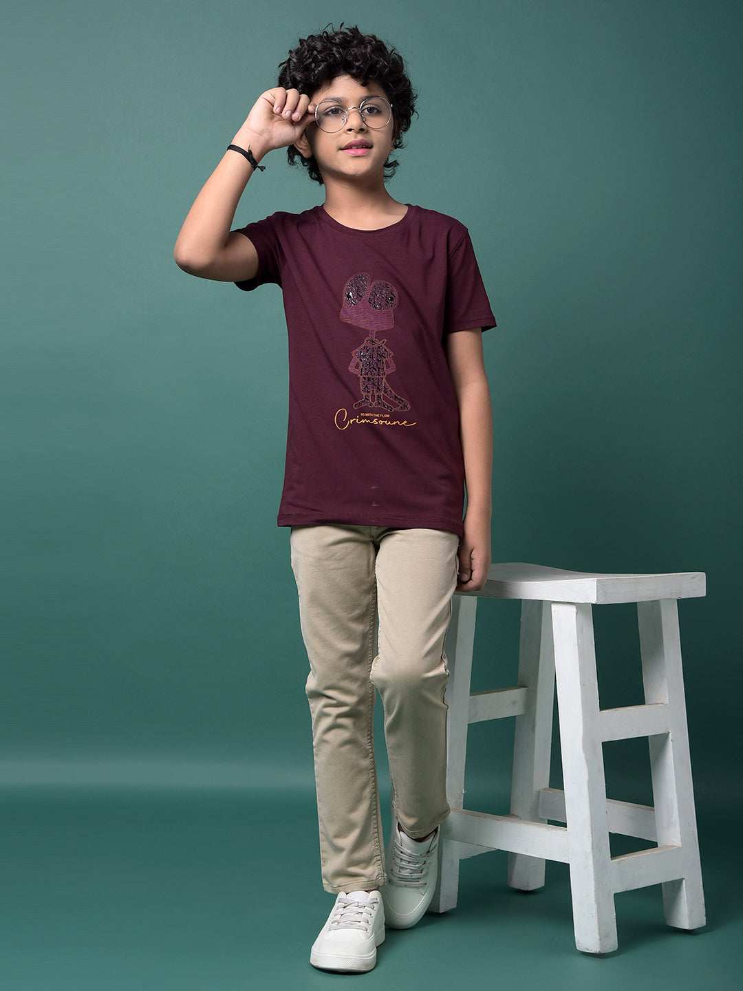 Crimsoune Club Boys T-Shirt