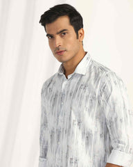 Blackberry Mens Formal Shirt F/S Bp-Bs-Do-Revolve Grey