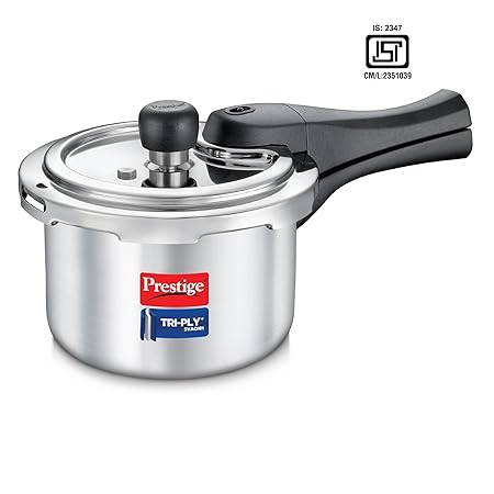 Prestige Household Cooker Steel Svachh Triply