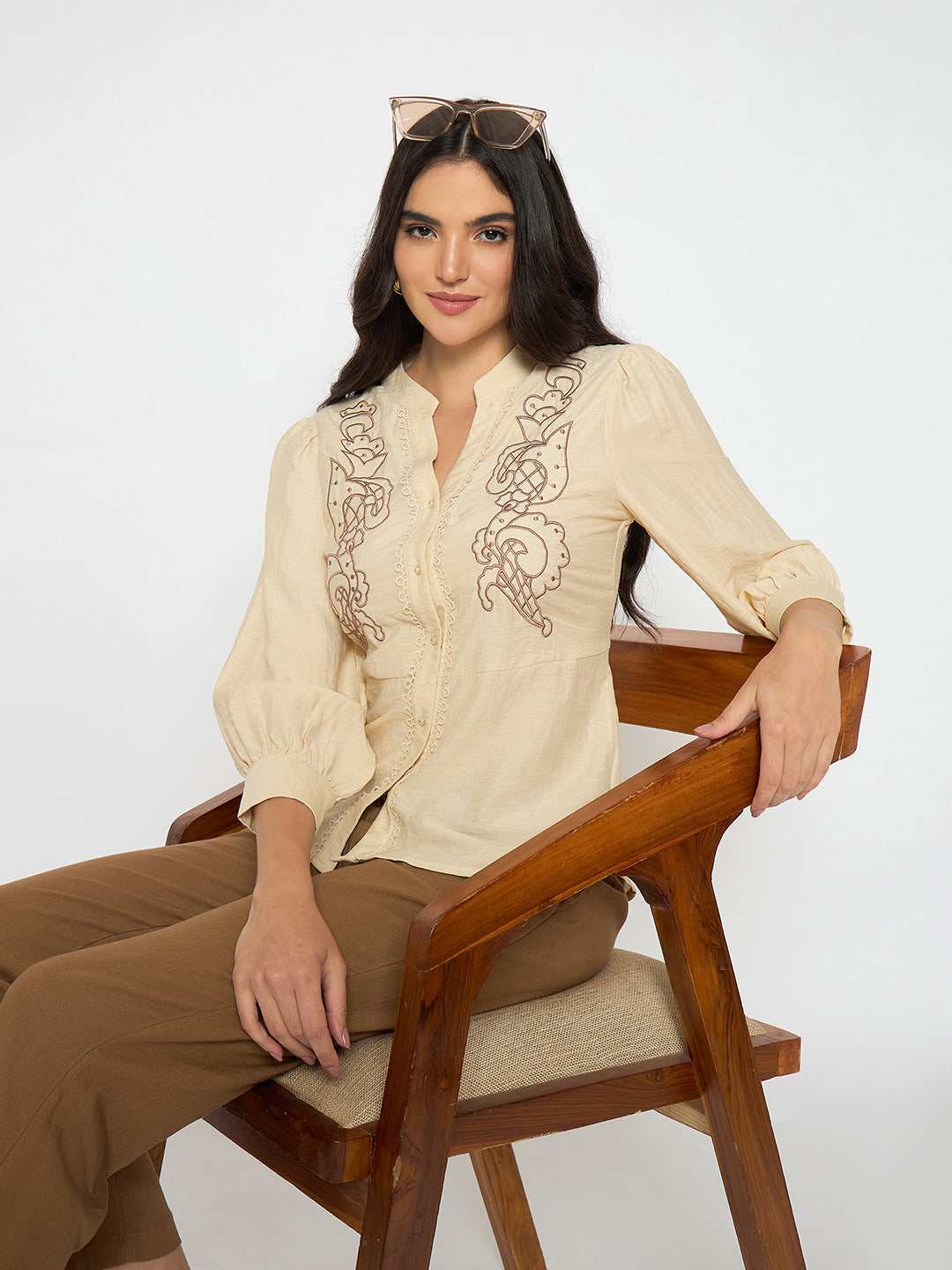 Madame Ladies Western Pants M5S27027 004 Brown