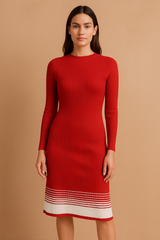 Lyte Club Ladies Western Midi O1356-92791 Mehroon