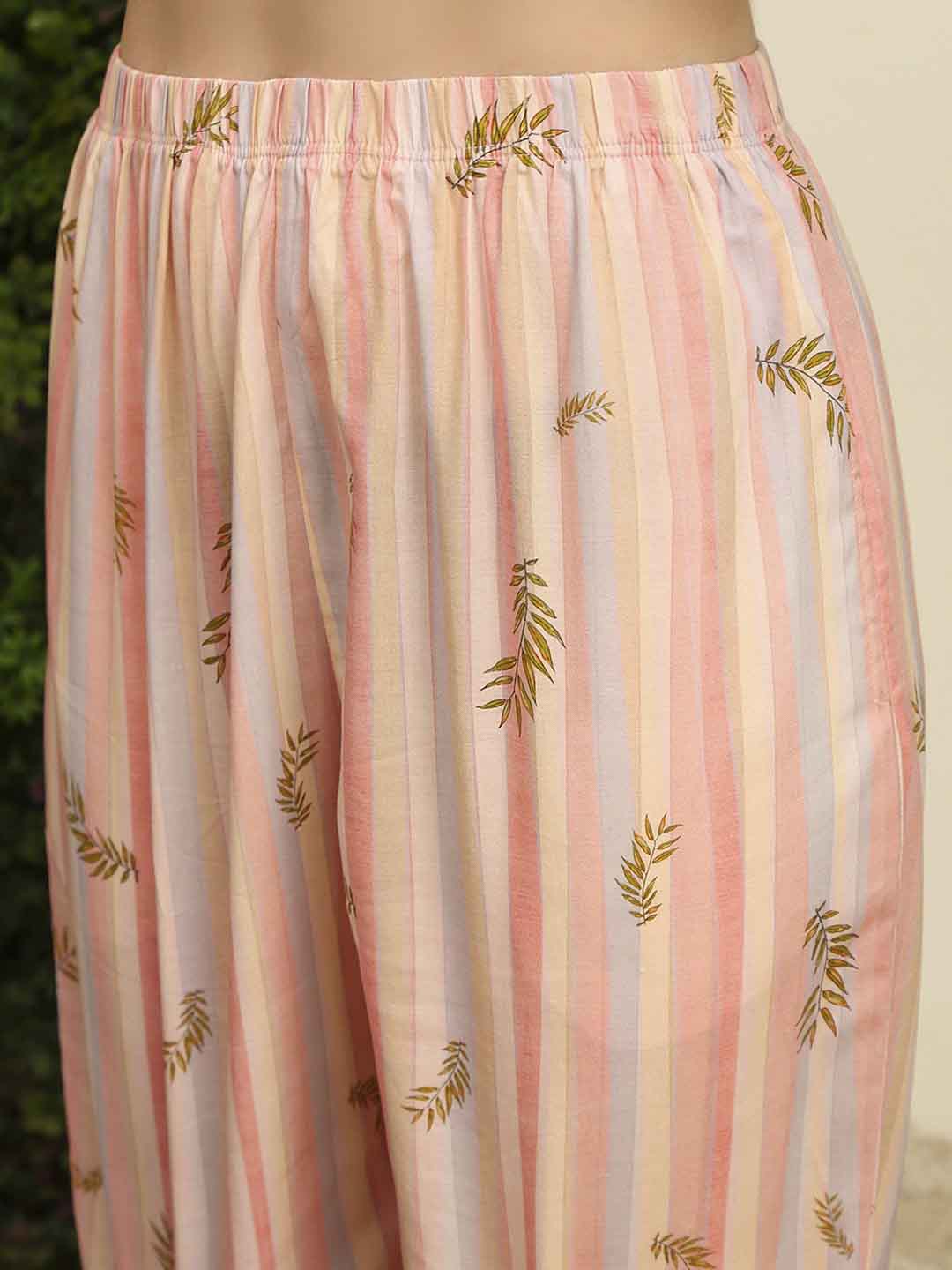 M-Secret Ladies Western Night Suit H/S S5S30142 030 Peach