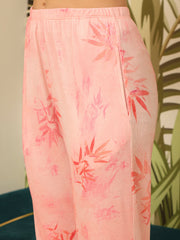 M-Secret Ladies Western Night Suit H/S S5S30111 999 Coral