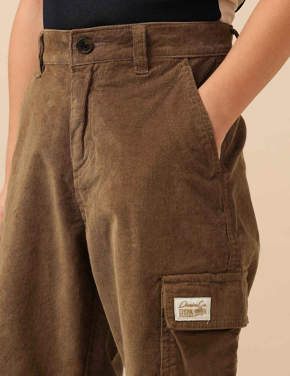 U.S.POLO KIDS BOYS CARGO UKTRO0238 - Goyalsons ShopMax
